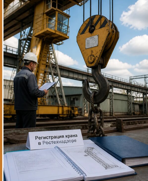 Регистрация крана в Ростехнадзоре в Азнакаеве от 15393 р. | Авеста ОТиПБ