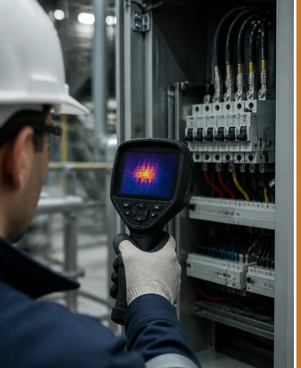 Тепловой контроль оборудования в Азнакаеве для безопасности работ